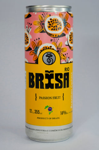 BRISA DRINKS Passion Fruit - 6 Pack of 12oz Cans