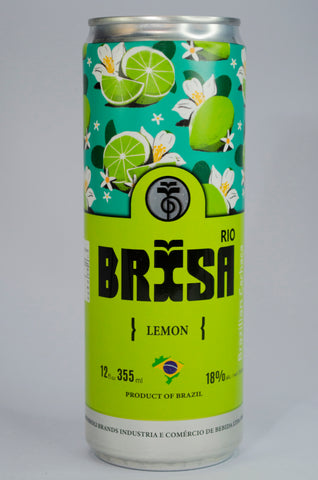 BRISA DRINKS Lemon - 6 Pack of 12oz Cans